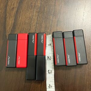 Shiseido Pink, two shades Red, Nude, Rose Lipstick Set & 2 Balms